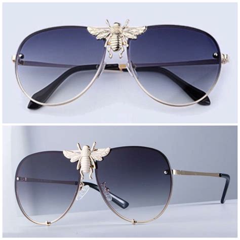 gucci bee sunglasses womens|Gucci bee sunglasses price.